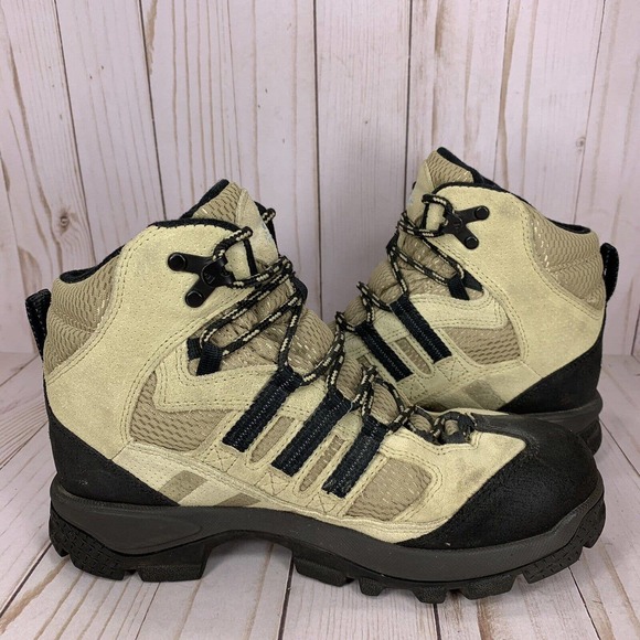 adidas Shoes Adidas Geofit Hiking Boots Womens Size 65 Tan Leather